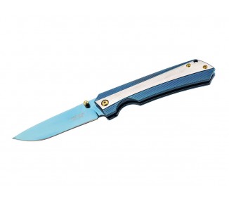 COLTELLO FOLDING BLU