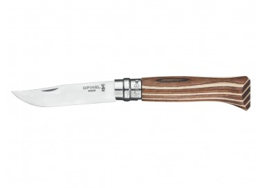 OPINEL NR 8 TRADIZIONELE LUSSO INOX BETULLA