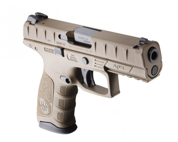 PISTOLA BERETTA MOD.APX FDE TACTICAL CAL.9 X 21