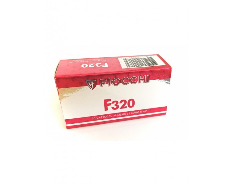 CARTUCCE CAL.22 L.R. FIOCCHI F320 CONF. 50