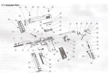 WALTHER RICAMBI COLT 1911 NR.18