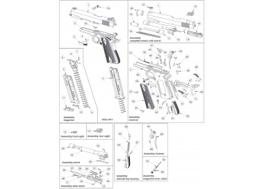 TACCA DI MIRA SIG SAUER MOD.1911