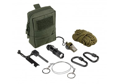 SURVIVAL KIT POUCH VERDE