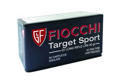 CARTUCCE CAL.22 L.R. FIOCCHI TARGET SPORT C/50