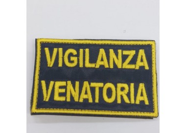 RICAMO RETTANGOLARE VIGILANZA VENATORIA