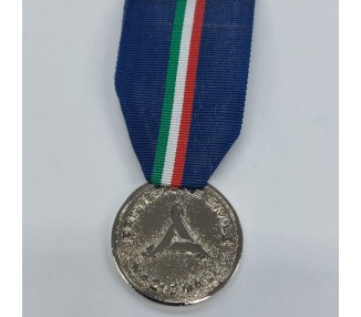 MEDAGLIA PROTEZIONE CIVILE ARGENTO C/NASTRO