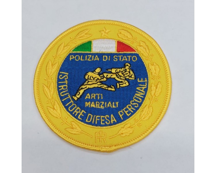 RICAMO POLIZIA ISTR. DIFESA PERSONALE