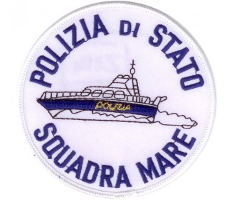 RICAMO POLIZIA SQUADRA DI MARE