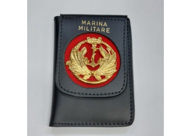 PORTA TESSERA MARINA MILITARE ORO