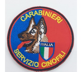 RICAMO CARABINIERI SERVIZIO CINOFILI