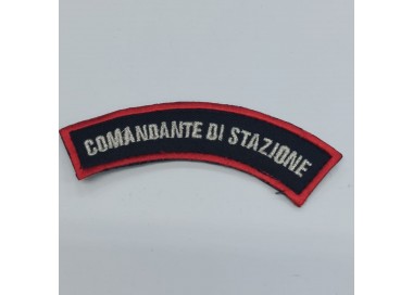 RICAMO CARABINIERI COMANDANTE DI STAZIONE RICAMATO