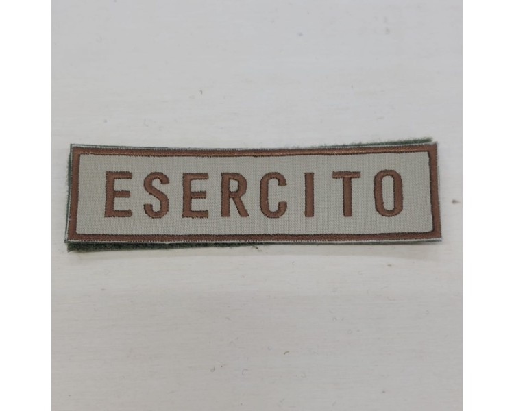 RICAMO ESERCITO SCRITTA KAK