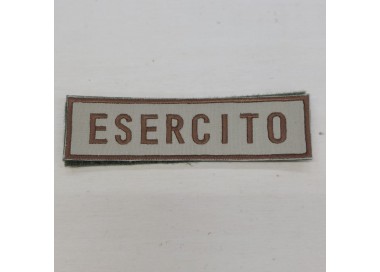 RICAMO ESERCITO SCRITTA KAK