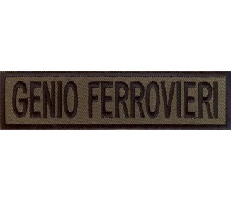 RICAMO GENIO FERROVIERI