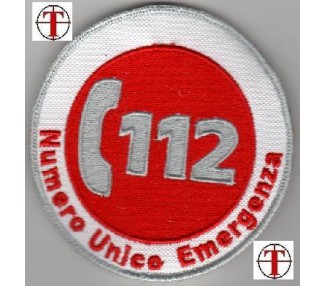 RICAMO ROT 112 NUMERO UNICO EMERGENZA