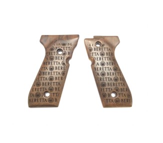 GUANCETTE IN LEGNO LOGO STORM SERIE 92 BERETTA