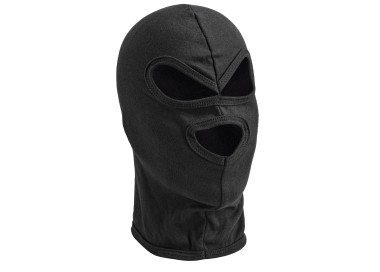 BALACLAVA COTONE 3 FORI NERO