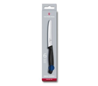 VICTORINOX COLTELLO TAVOLA ONDULATO BLU