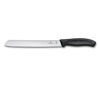 VICTORINOX COLTELLO PER PANE CM 21 NERO