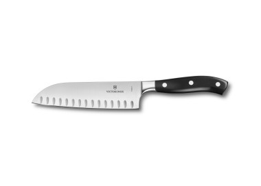 VICTORINOX G.MAITRE  SANTOKU ALVEOL CM 17