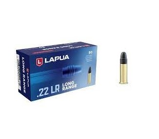 CARTUCCE CAL.22 L.R. LAPUA LONG RANGE C/50