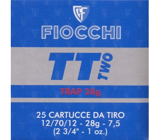 CARTUCCE CAL.12 FIOCCHI TT TWO GR.28 7 1/2 C/25