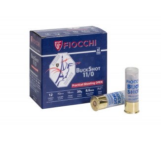 CARTUCCE CAL.12 FIOCCHI PALLETTONI 11/0 PRACTICAL SHOOTING OPEN