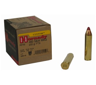 CARTUCCE CAL.460 HORNADY GR.200 SST