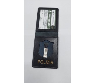 PORTA TESSERA POLIZIA SENZA PLACCA