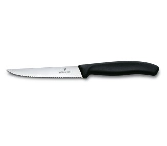 VICTORINOX COLTELLO TAVOLA A PUNTA NERO