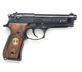 PISTOLA BERETTA MOD.98 UNITA' D'ITALIA CAL.9 X 21