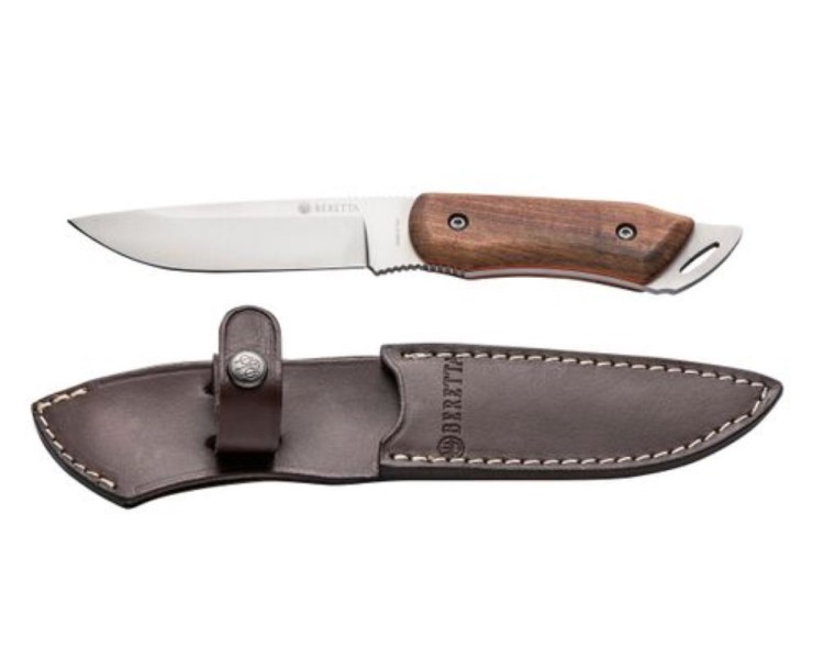 COLTELLO ROAN FIXED BLADE KNIFE BROWN & ORANGE