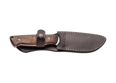 COLTELLO CHAMOIS FIXED BLADE KNIFE BROWN & ORANGE