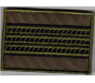 GRADI ESERCITO MARESCIALLO 3 BINARI VELCRO