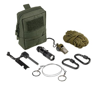 SURVIVAL KIT POUCH VERDE