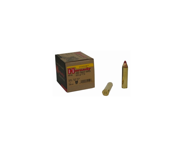 CARTUCCE CAL.460 HORNADY GR.200 SST