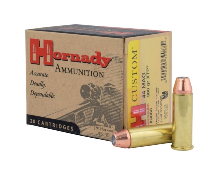 CARTUCCE CAL.44 MAG HORNADY GR.300 XTP C/20