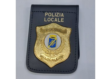 PATTELLLA POLIZIA LOCALE CON PLACCA