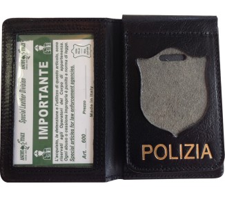 PORTAFOGLIO POLIZIA SENZA PLACCA