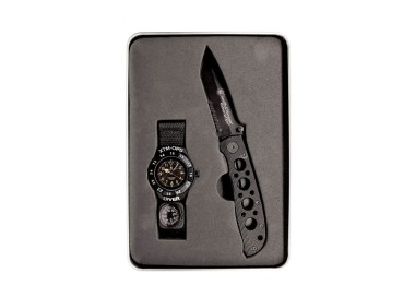 SMITH WESSON SET OROLOGIO E COLTELLO