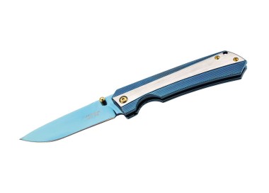 COLTELLO FOLDING BLU