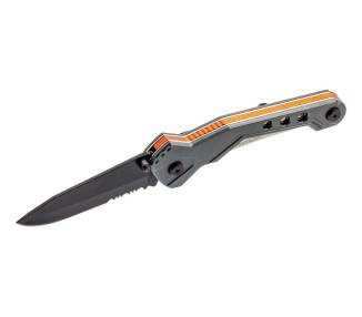 COLTELLO TATTICO NERO CON CLIP