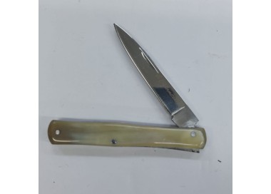 COLTELLO PALERMITANO M/CORNO LUCIDO CM .15