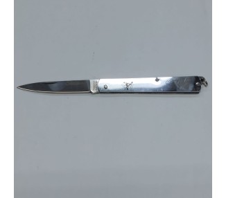 COLTELLO SICILIANO INOX CM 17 TRINACRIA