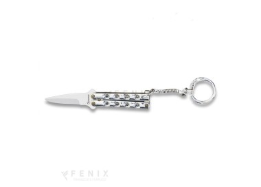 PORTACHIAVI MINI COLTELLO BUTTERLY ARG