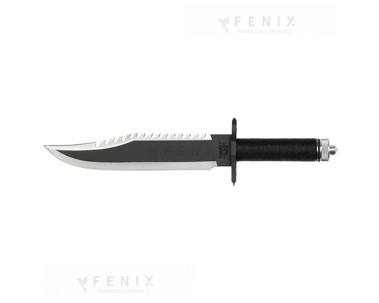 COLTELLO RAMBO II CON FODERO IN PELLE