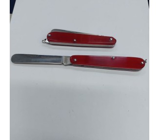 COLTELLO RASOLINO CATANESE M/ROSSO CM 17