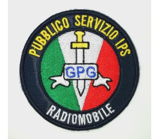 RICAMO GPG IPS ROTONDO RADIOMOBILE