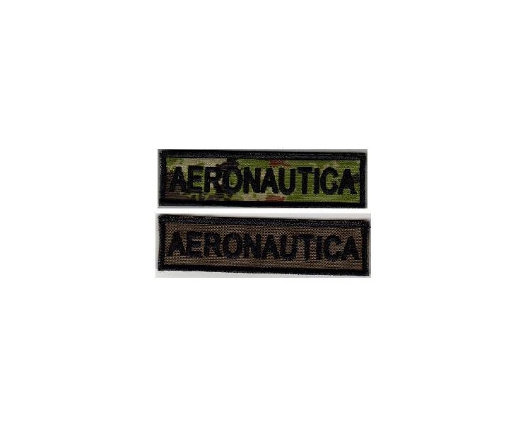 RICAMO SCRITTA AERONAUTICA