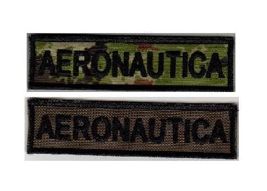 RICAMO SCRITTA AERONAUTICA